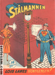 Stålmannen 1955 nr 10 omslag serier Stålmannen 1955 nr 10 omslag serier