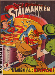 Stålmannen 1955 nr 2 omslag serier Stålmannen 1955 nr 2 omslag serier