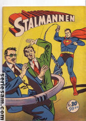 Stålmannen 1955 nr 20 omslag serier Stålmannen 1955 nr 20 omslag serier