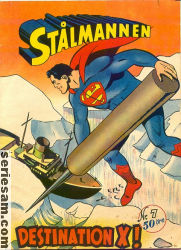 Stålmannen 1955 nr 7 omslag serier Stålmannen 1955 nr 7 omslag serier