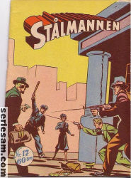 Stålmannen 1956 nr 17 omslag serier Stålmannen 1956 nr 17 omslag serier