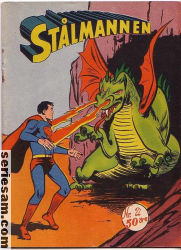 Stålmannen 1956 nr 2 omslag serier Stålmannen 1956 nr 2 omslag serier