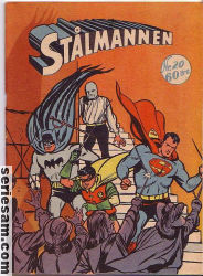 Stålmannen 1956 nr 20 omslag serier