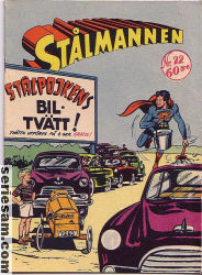 Stålmannen 1956 nr 22 omslag serier
