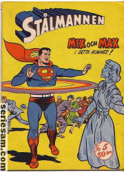 Stålmannen 1956 nr 5 omslag serier Stålmannen 1956 nr 5 omslag serier