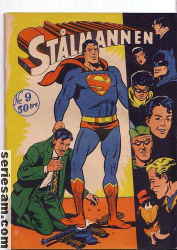 Stålmannen 1956 nr 9 omslag serier Stålmannen 1956 nr 9 omslag serier