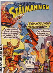 Stålmannen 1961 nr 10 omslag serier Stålmannen 1961 nr 10 omslag serier
