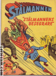 Stålmannen 1962 nr 7 omslag serier