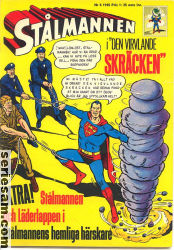 Stålmannen 1965 nr 8 omslag serier Stålmannen 1965 nr 8 omslag serier