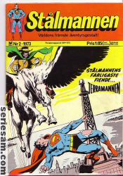 Stålmannen 1973 nr 2 omslag serier Stålmannen 1973 nr 2 omslag serier