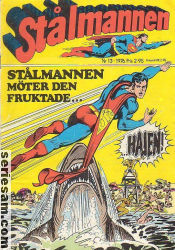 Stålmannen 1976 nr 13 omslag serier Stålmannen 1976 nr 13 omslag serier