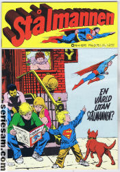 Stålmannen 1976 nr 4 omslag serier Stålmannen 1976 nr 4 omslag serier