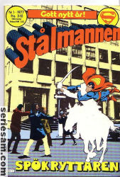 Stålmannen 1977 nr 1 omslag serier Stålmannen 1977 nr 1 omslag serier