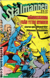 Stålmannen 1977 nr 10 omslag serier Stålmannen 1977 nr 10 omslag serier