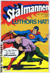 Stålmannen 1977 nr 6 omslag serier Stålmannen 1977 nr 6 omslag serier
