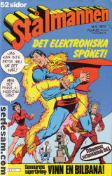Stålmannen 1977 nr 9 omslag serier Stålmannen 1977 nr 9 omslag serier
