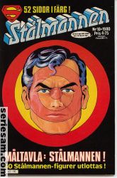 Stålmannen 1980 nr 10 omslag serier Stålmannen 1980 nr 10 omslag serier