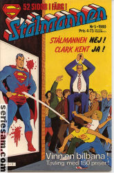 Stålmannen 1980 nr 5 omslag serier Stålmannen 1980 nr 5 omslag serier