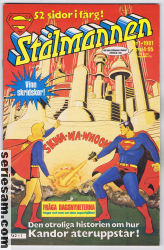 Stålmannen 1981 nr 1 omslag serier Stålmannen 1981 nr 1 omslag serier
