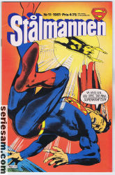 Stålmannen 1981 nr 11 omslag serier Stålmannen 1981 nr 11 omslag serier
