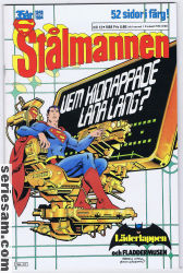 Stålmannen 1984 nr 12 omslag serier Stålmannen 1984 nr 12 omslag serier