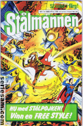 Stålmannen 1985 nr 1 omslag serier Stålmannen 1985 nr 1 omslag serier