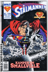 Stålmannen 1989 nr 1 omslag serier Stålmannen 1989 nr 1 omslag serier