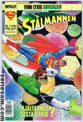 Stålmannen 1989 nr 2 omslag serier Stålmannen 1989 nr 2 omslag serier