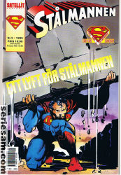 Stålmannen 1989 nr 5 omslag serier Stålmannen 1989 nr 5 omslag serier