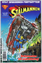 Stålmannen 1990 nr 10 omslag serier Stålmannen 1990 nr 10 omslag serier
