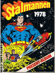 Stålmannen julalbum 1978 omslag serier Stålmannen julalbum 1978 omslag serier