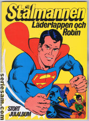 Stålmannen Läderlappen och Robin 1972 omslag serier