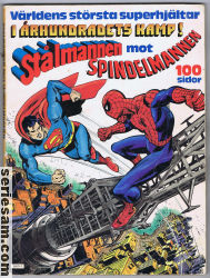 Stålmannen mot Spindelmannen 1976 omslag serier