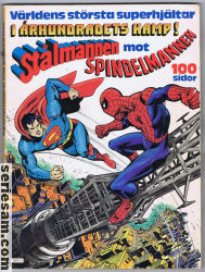 Stålmannen mot Spindelmannen 1976 omslag serier Stålmannen mot Spindelmannen 1976 omslag serier