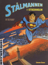 Stålmannen i Stockholm 1990 omslag serier Stålmannen i Stockholm 1990 omslag serier