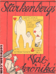 Starkenbergs valkrönika 1928 omslag serier Starkenbergs valkrönika 1928 omslag serier