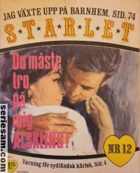 Starlet 1967 nr 12 omslag serier