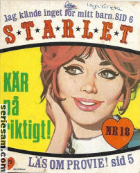 Starlet 1967 nr 18 omslag serier Starlet 1967 nr 18 omslag serier