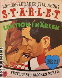 Starlet 1967 nr 21 omslag serier Starlet 1967 nr 21 omslag serier