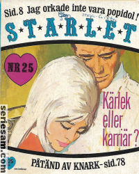 Starlet 1967 nr 25 omslag serier Starlet 1967 nr 25 omslag serier