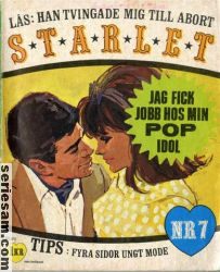 Starlet 1967 nr 7 omslag serier Starlet 1967 nr 7 omslag serier