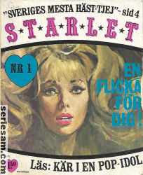 Starlet 1968 nr 1 omslag serier Starlet 1968 nr 1 omslag serier