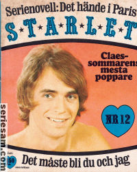 Starlet 1968 nr 12 omslag serier Starlet 1968 nr 12 omslag serier