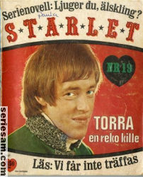 Starlet 1968 nr 19 omslag serier Starlet 1968 nr 19 omslag serier
