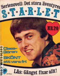 Starlet 1968 nr 20 omslag serier Starlet 1968 nr 20 omslag serier