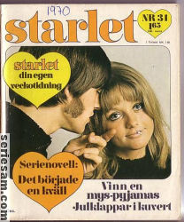 Starlet 1970 nr 31 omslag serier Starlet 1970 nr 31 omslag serier