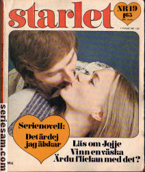 Starlet 1971 nr 19 omslag serier Starlet 1971 nr 19 omslag serier