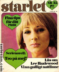 Starlet 1971 nr 35 omslag serier Starlet 1971 nr 35 omslag serier