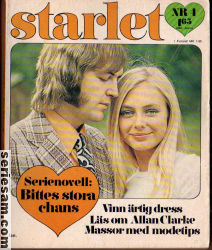 Starlet 1971 nr 4 omslag serier Starlet 1971 nr 4 omslag serier