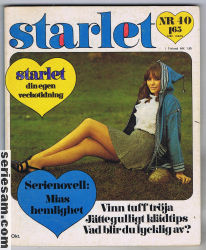 Starlet 1971 nr 40 omslag serier Starlet 1971 nr 40 omslag serier